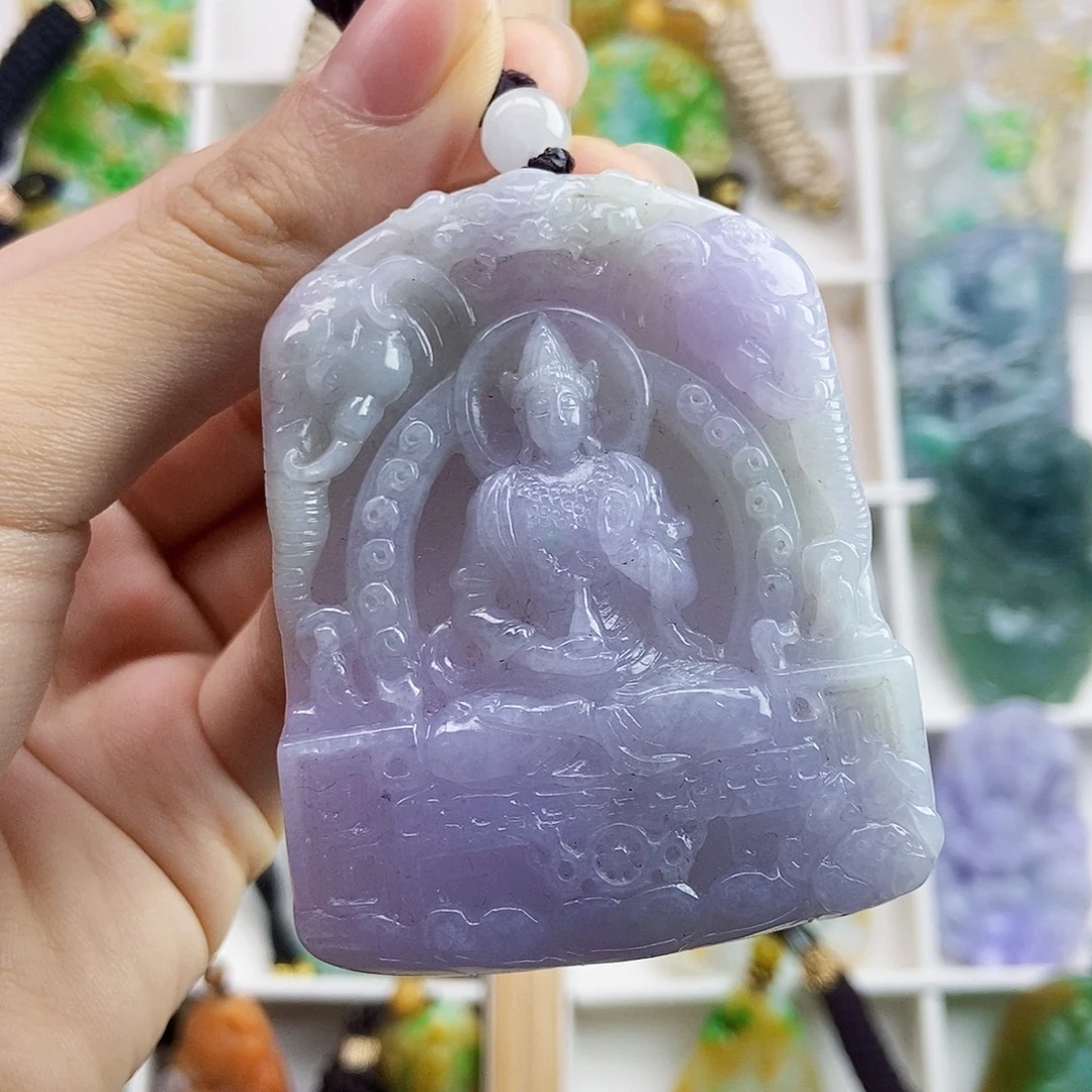 翡翠未镶嵌颈饰天然翡翠