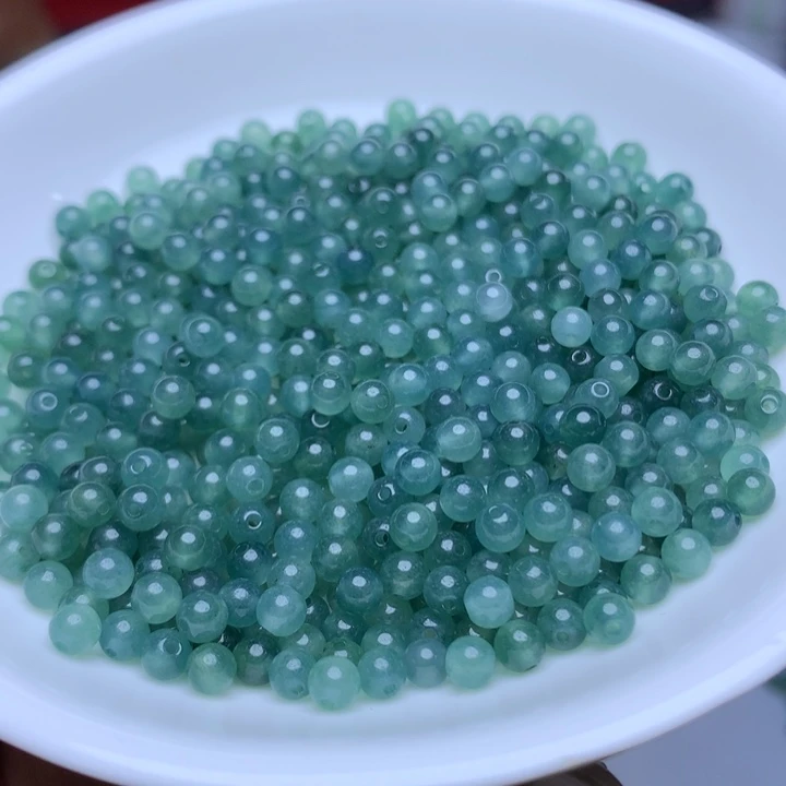 散珠翡翠卡4冰透蓝水50个单圈