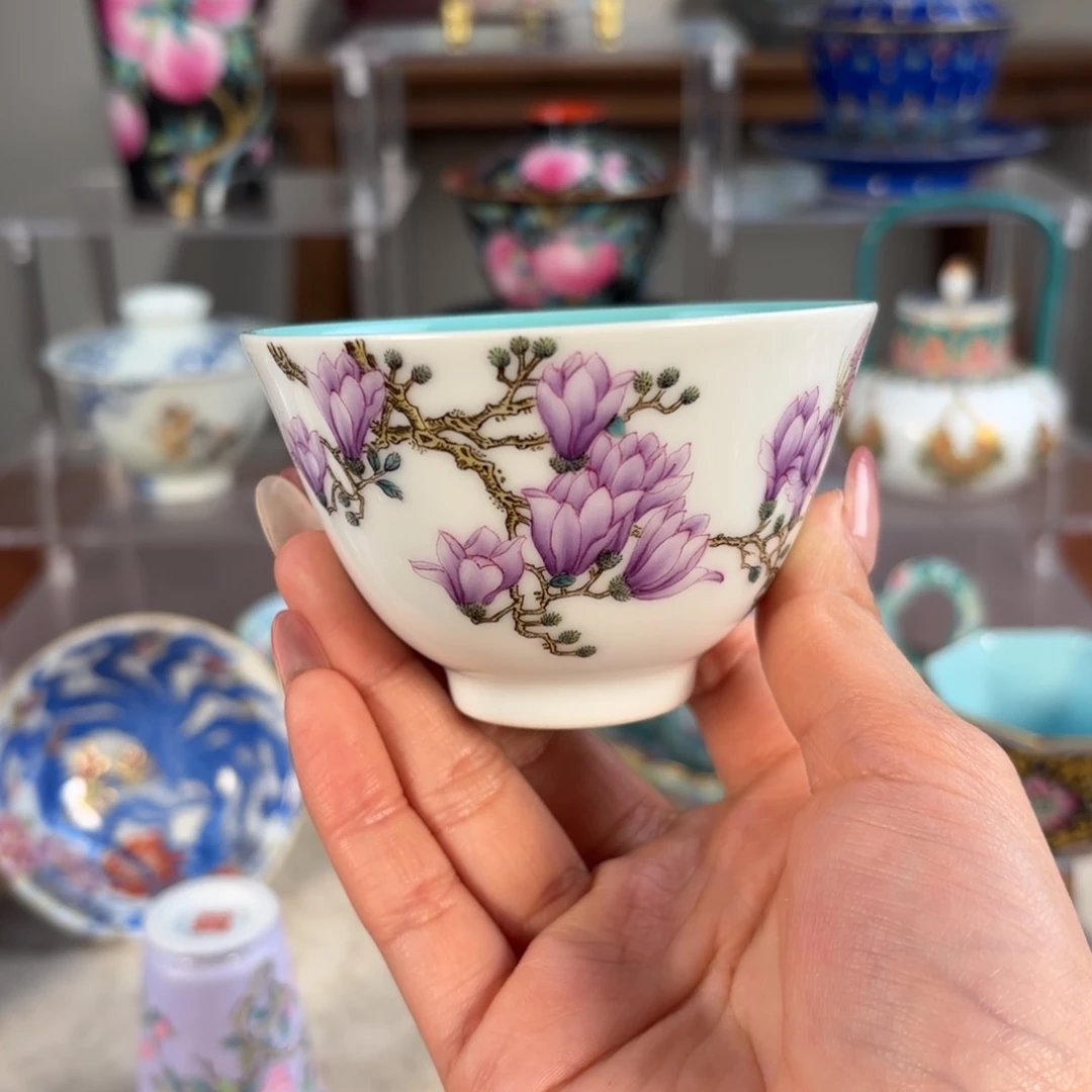 纯手工手绘 高端茶器