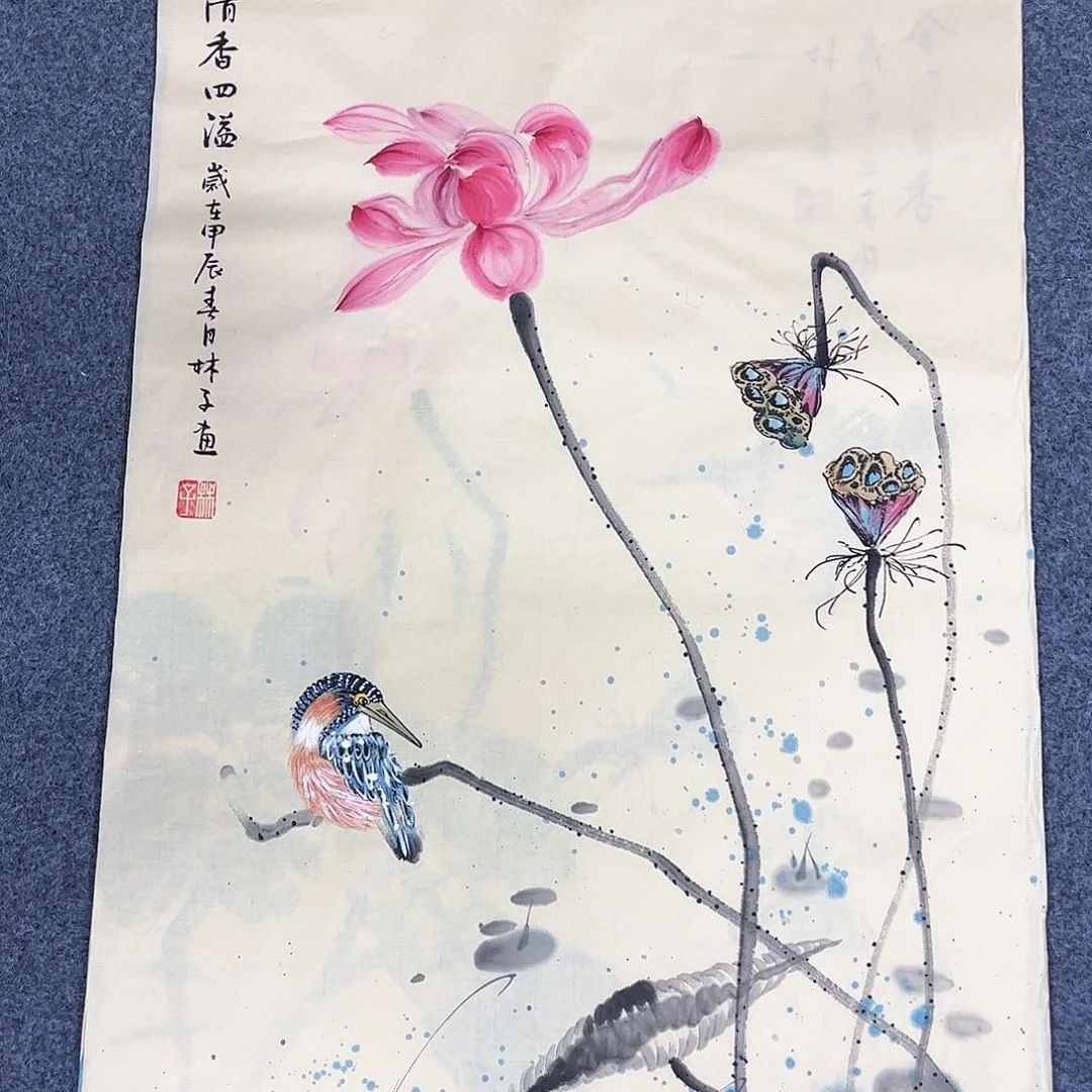 国画宣纸国画纯手绘作品