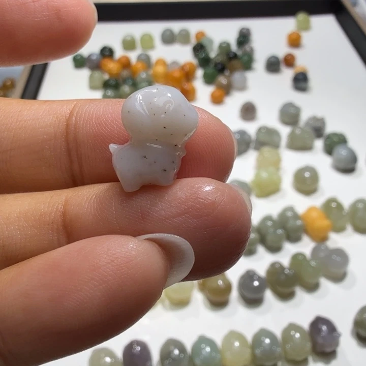 养***多未镶嵌和田玉珠宝半成品