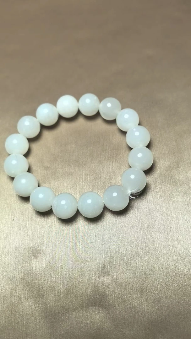 和田玉手串卡12男女款