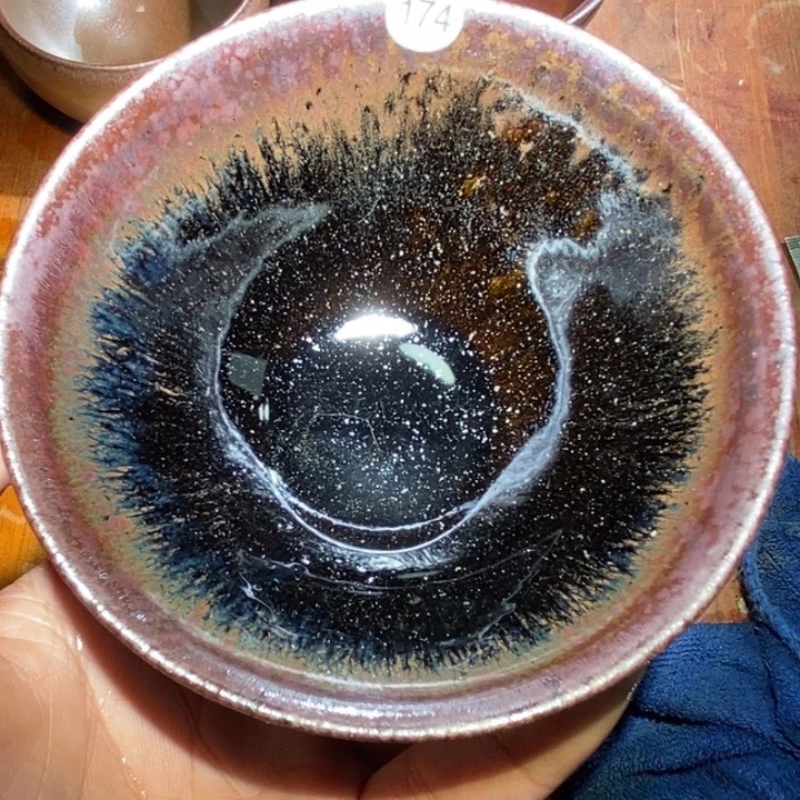 用***0茶盏禄存建盏主人杯174