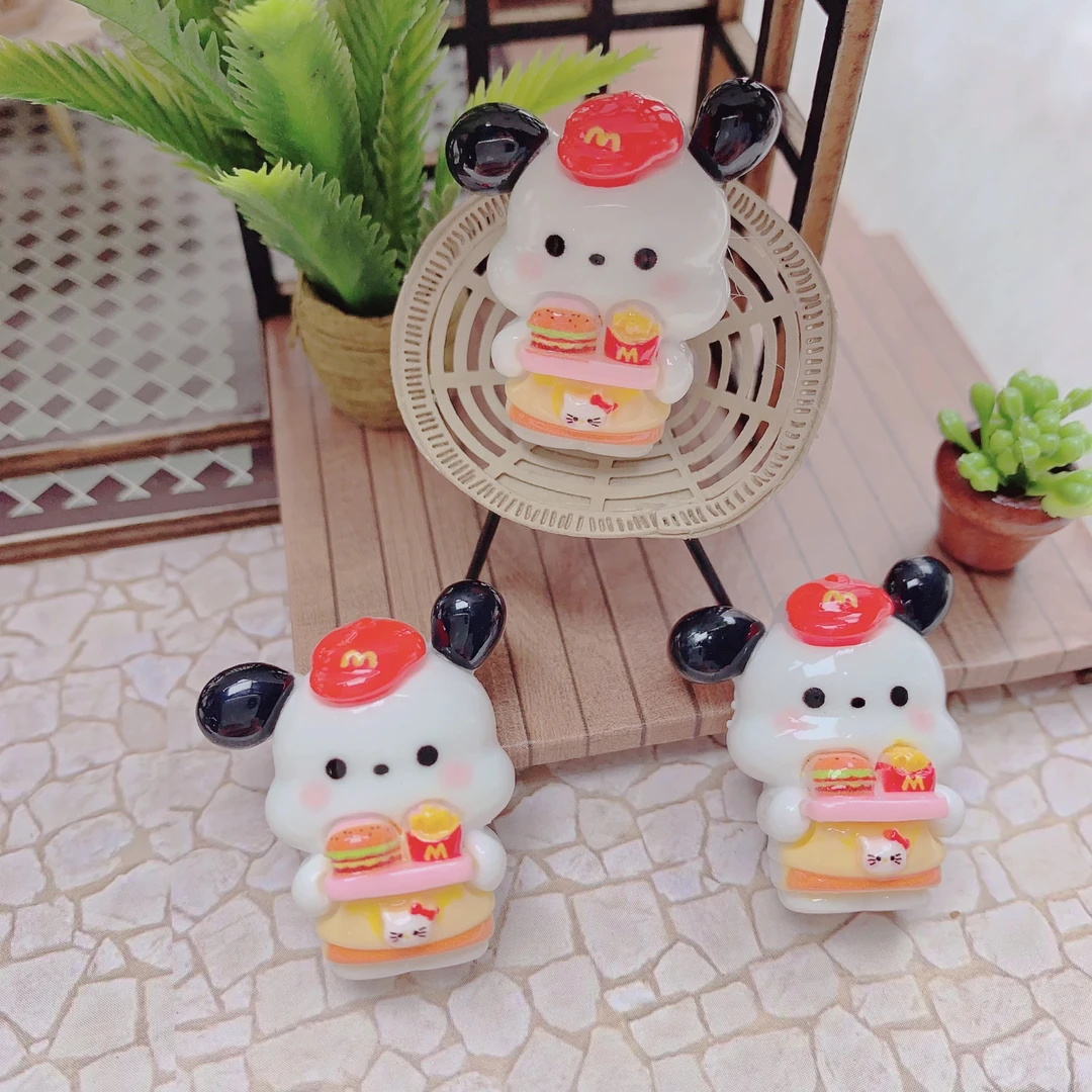 【啊欧定制】麦当当小帕 diy奶油胶手机壳树脂配件发夹材料饰品批发