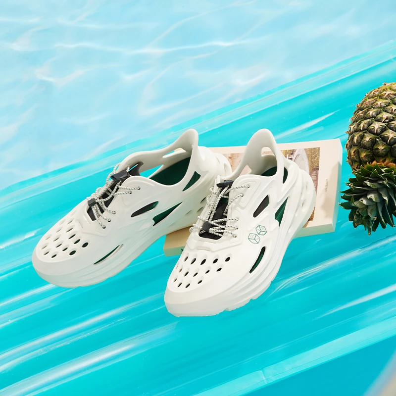 361°【BIG3洞洞鞋】男鞋运动鞋夏季透气防滑男子软底户外休闲潮流