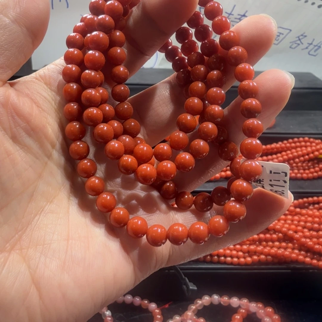 秋***田南红玛瑙未镶嵌颈饰