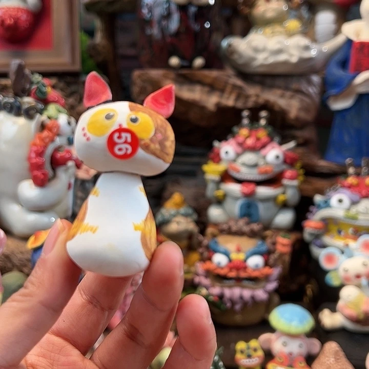 摆件陶小镇青花每日有新品