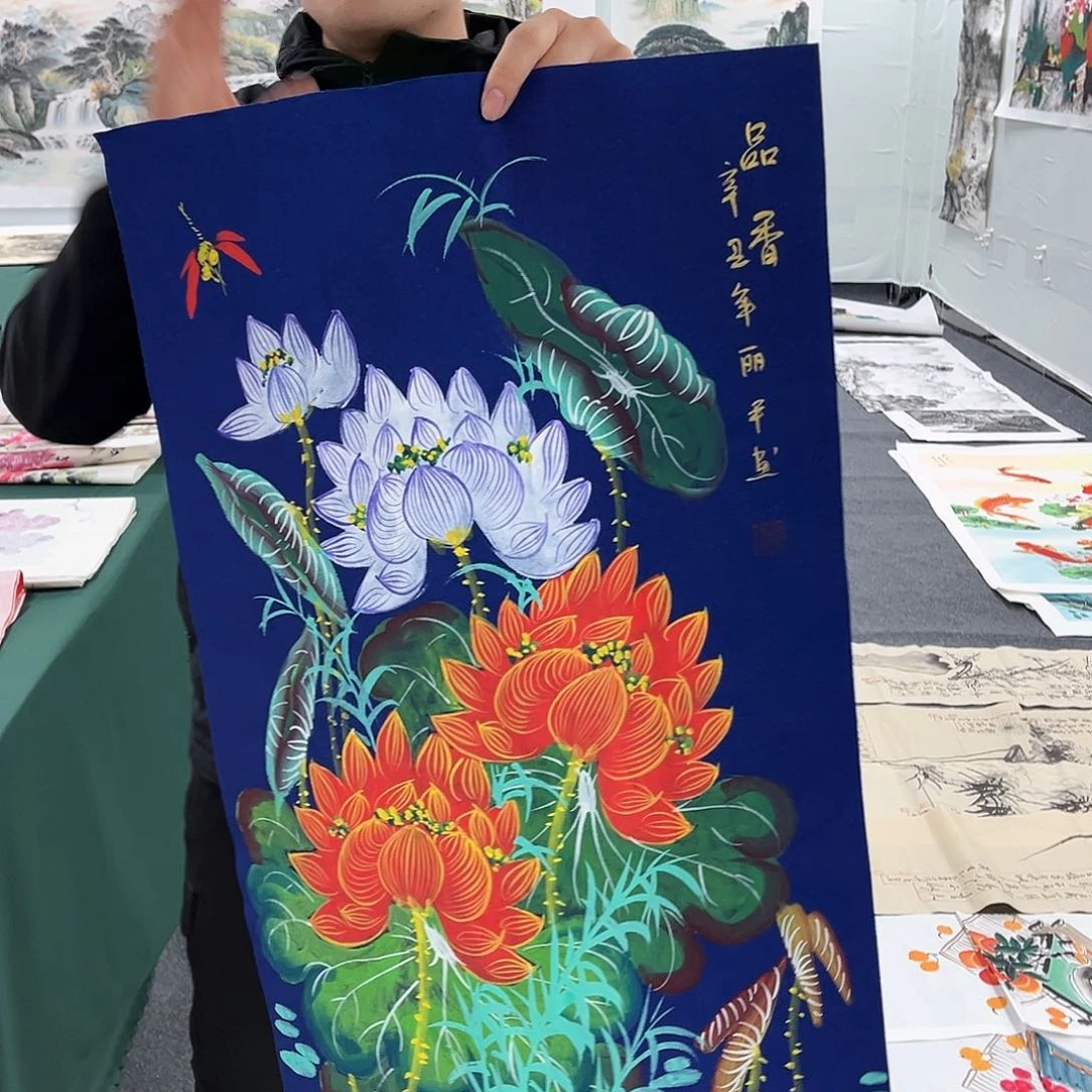 国画宣纸国画作品纯手绘