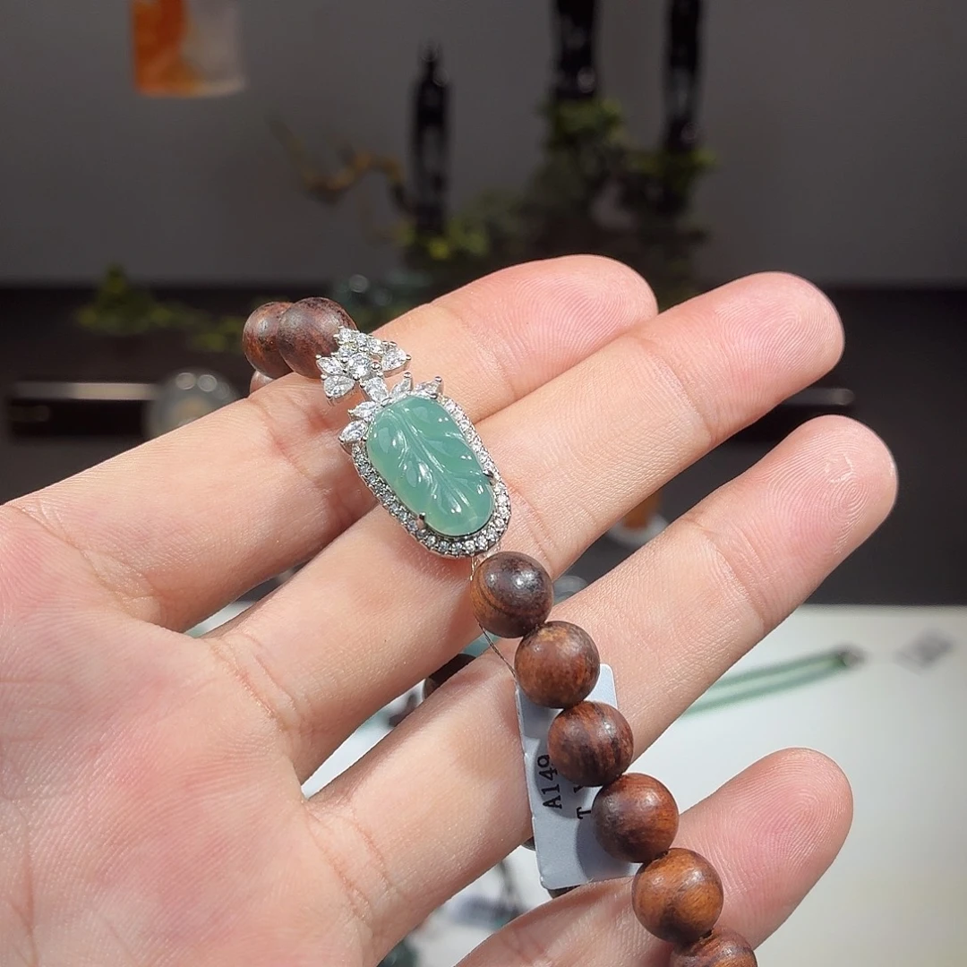 合金手链翡翠手串