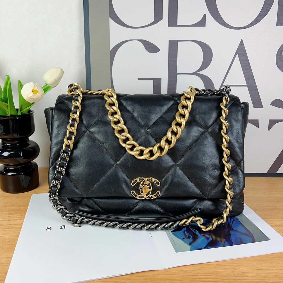 99新 Chanel/香奈儿 香奈儿/Chanel 19bag maxi 28开 肩包