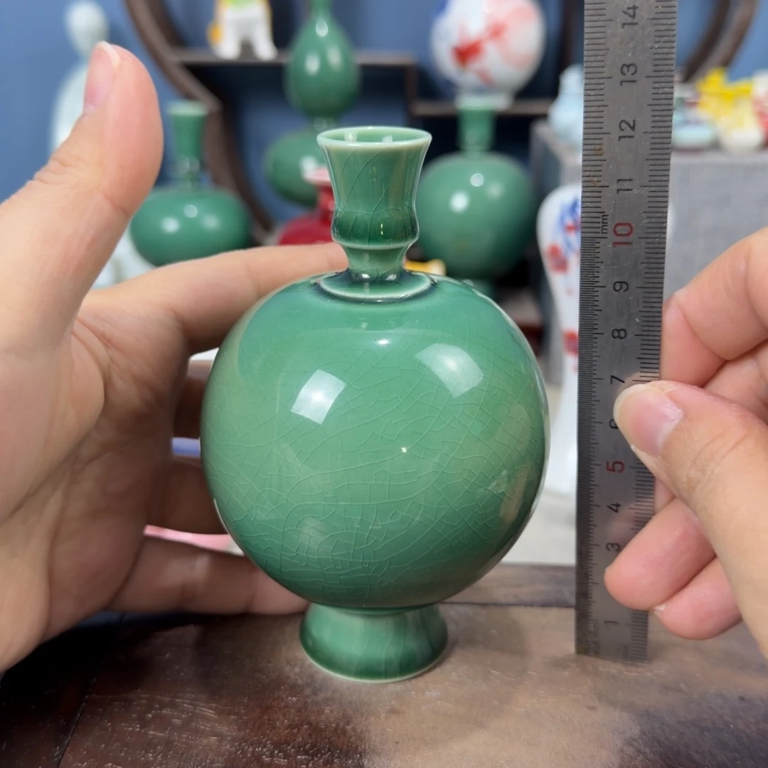 陶瓷手工小花器摆件