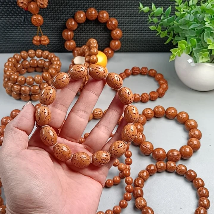 手串桃核铁籽鸡蛋黄鸽子蛋14