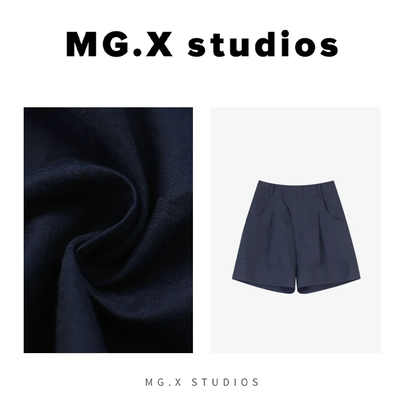 【云釉】MGX 休闲时尚夏季经典简约短裤DPMO5E159