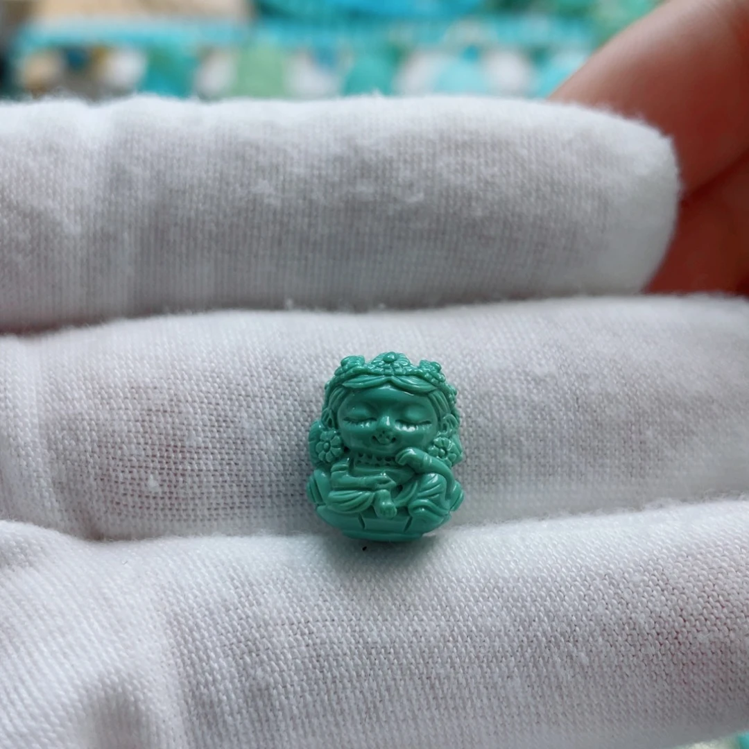 未镶嵌绿松石珠宝奇石