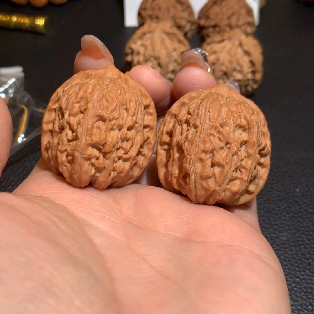 文玩核桃把件承德四喜35