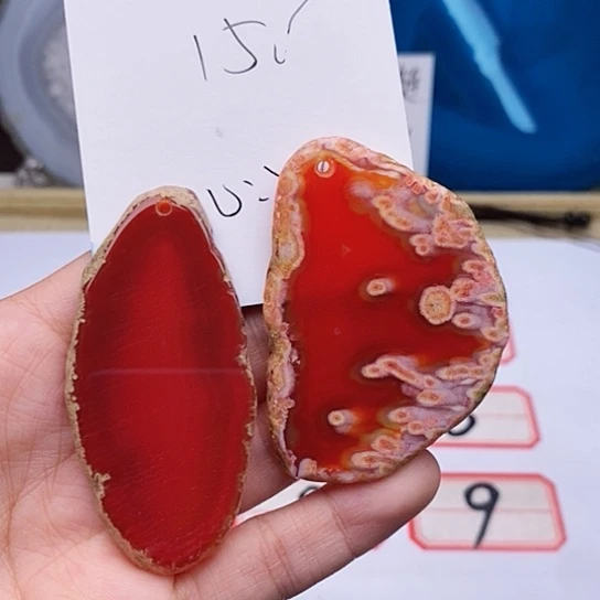 玛瑙/玉髓颈饰未镶嵌逗*