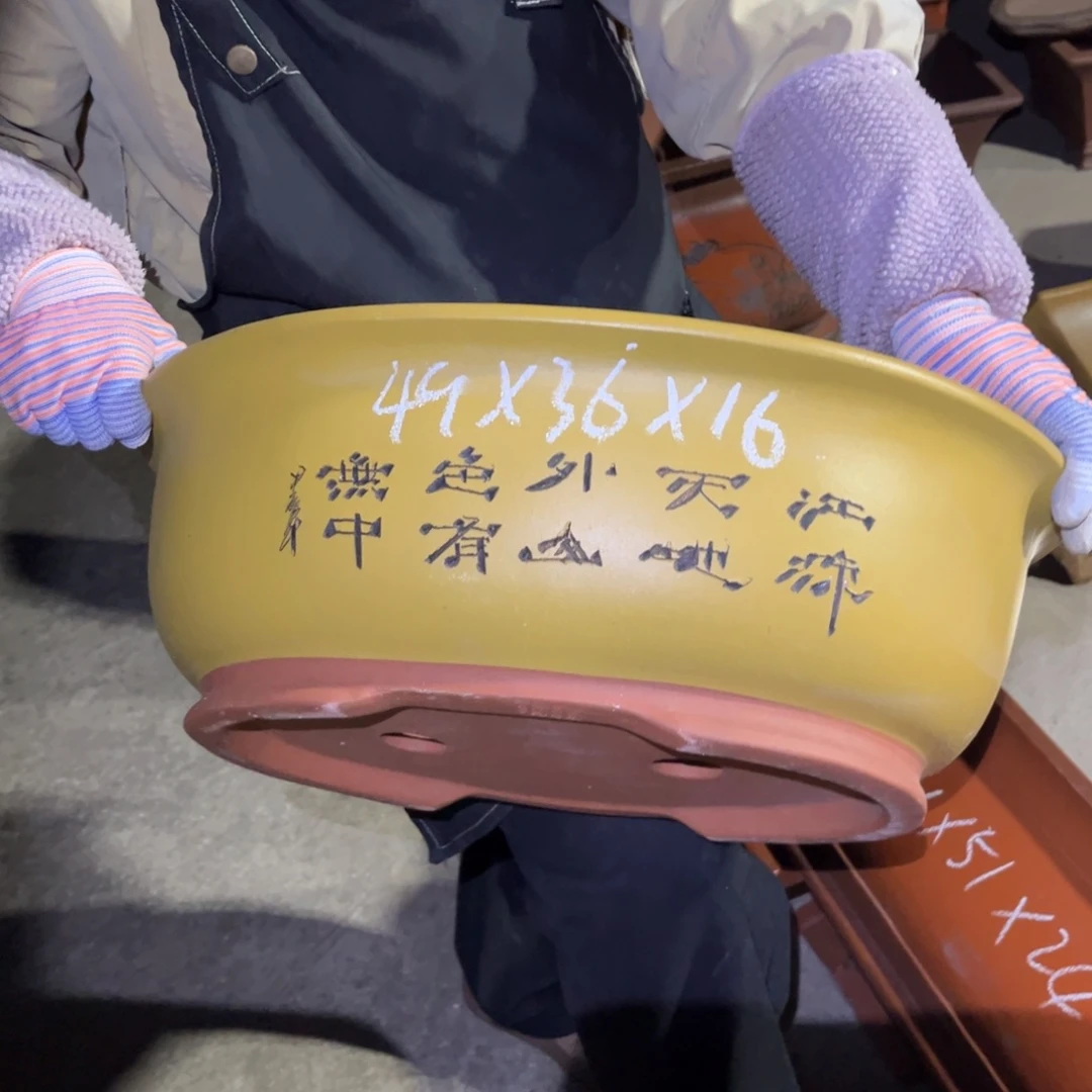 紫砂花盆盆景艺术