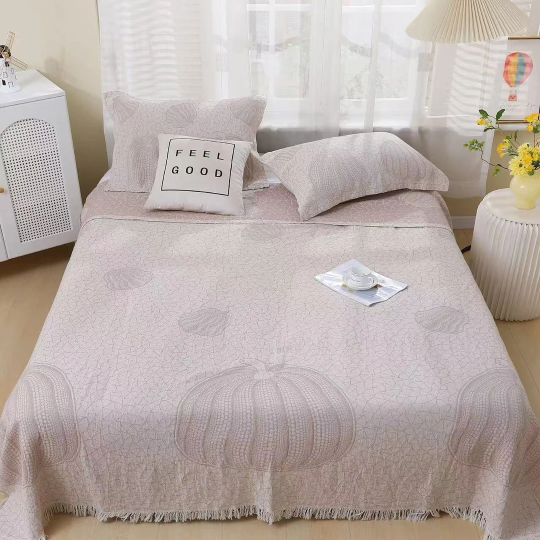 轻奢南瓜    2.0*2.3M罗布麻轻奢高端亲肤盖毯