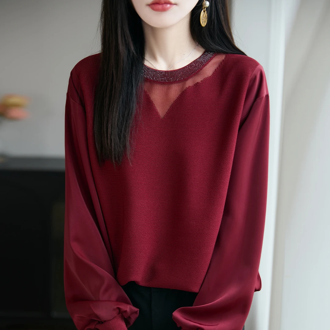 胖mm春秋特大码女士毛衣遮肚子巨显瘦气质上衣早秋内搭针织打底衫