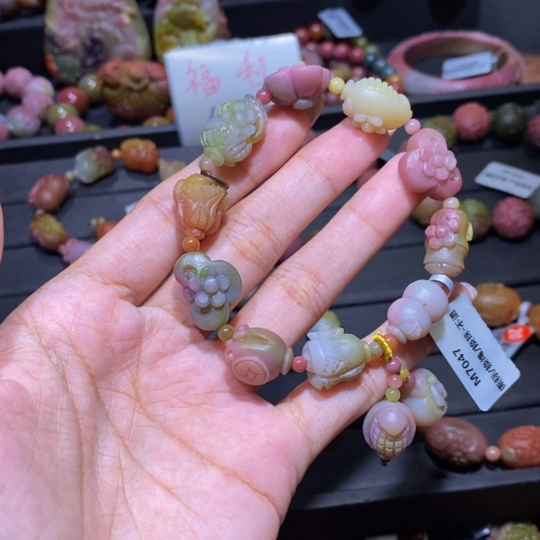 【闪购商品】玛瑙/玉髓手链未镶嵌盐源玛瑙