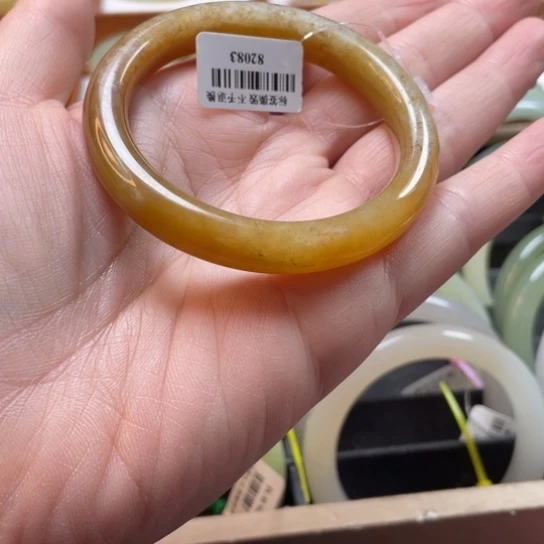 【闪购商品】和田玉手镯未镶嵌54.5