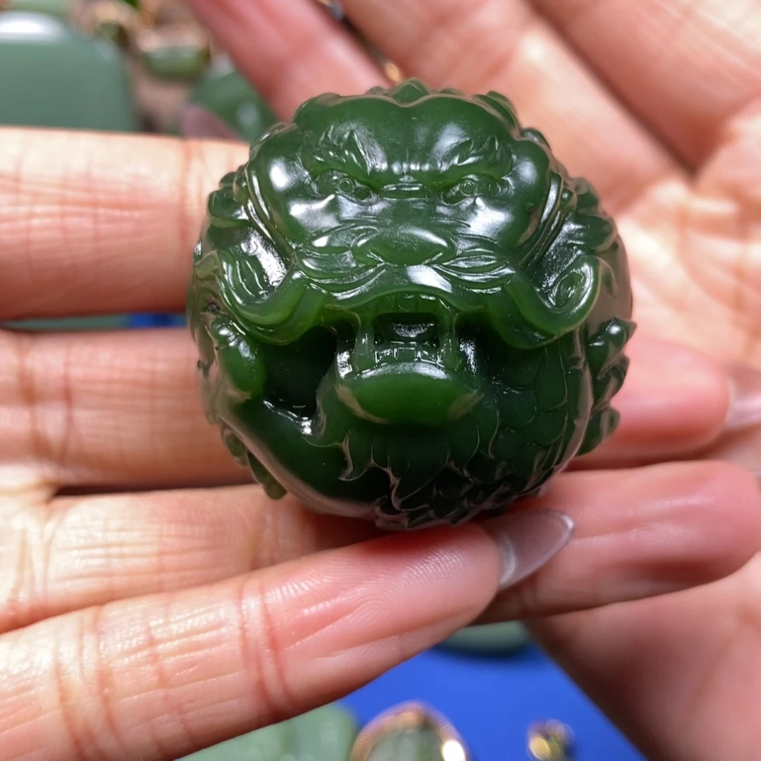 和田玉挂件未镶嵌舰*