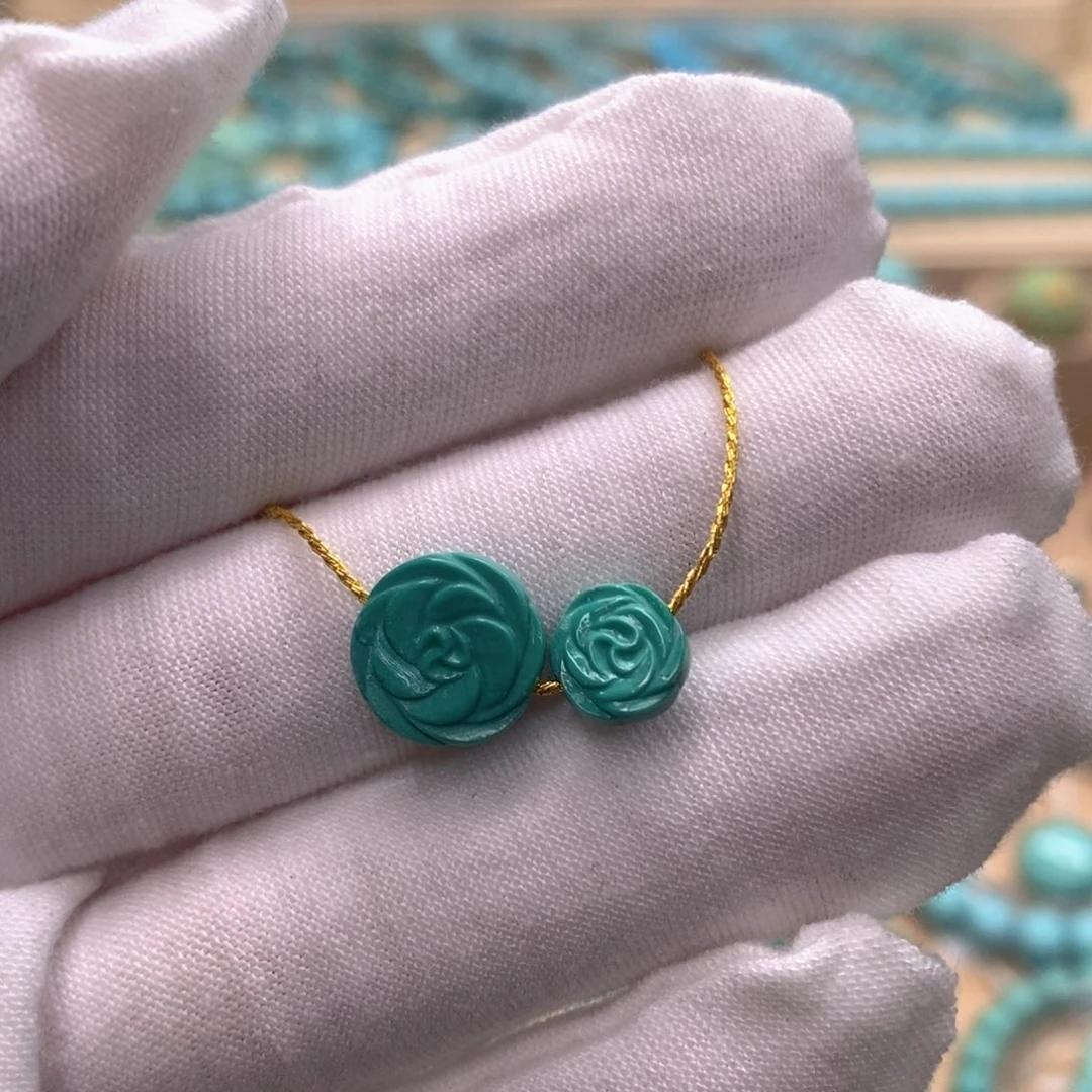 绿松石未镶嵌珠宝奇石