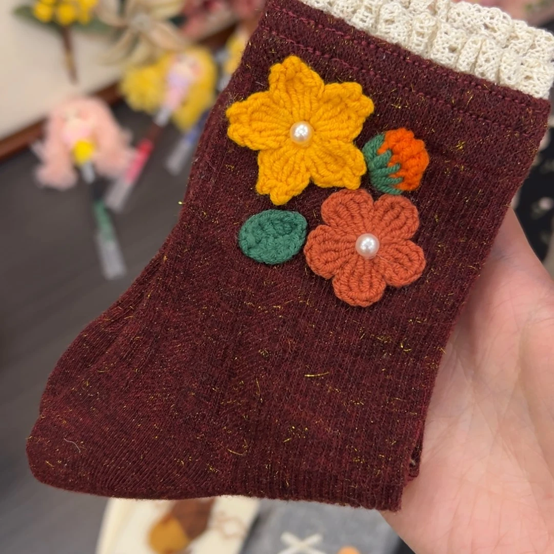 毛绒钩织刺绣手工包包玩偶居家用品