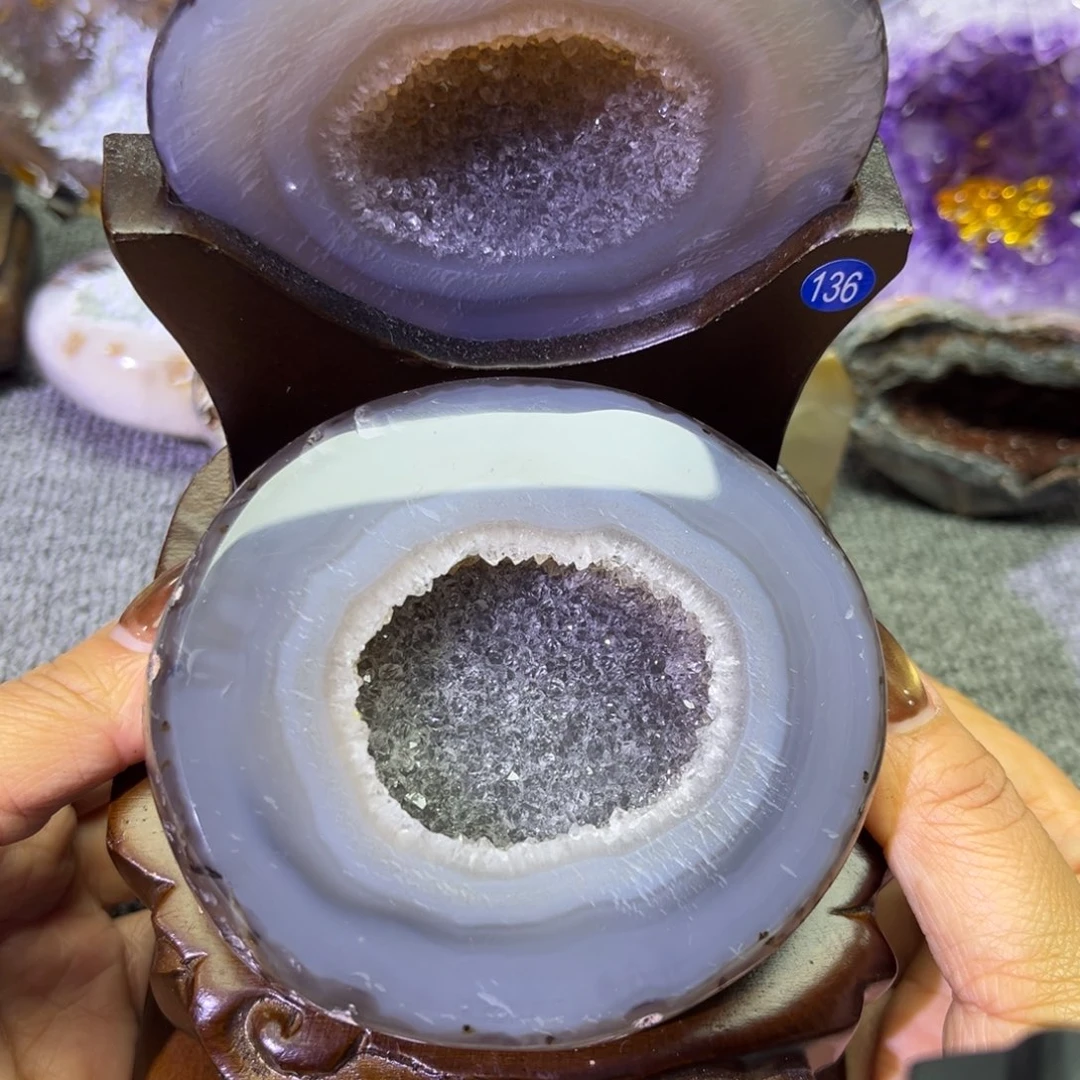 摆件未镶嵌紫晶水晶