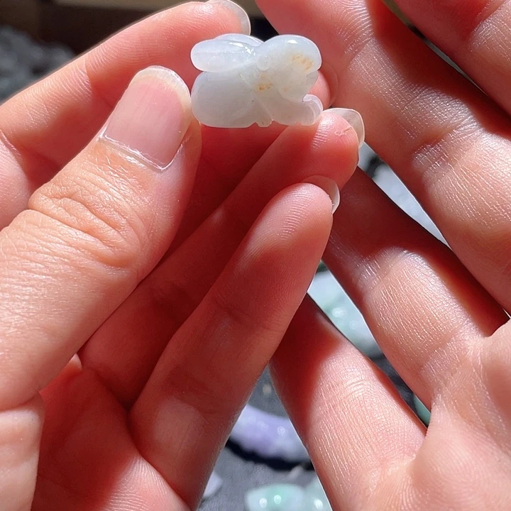 翡翠未镶嵌颈饰天然