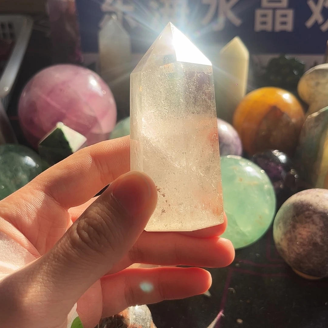 水晶天然水晶微瑕未镶嵌
