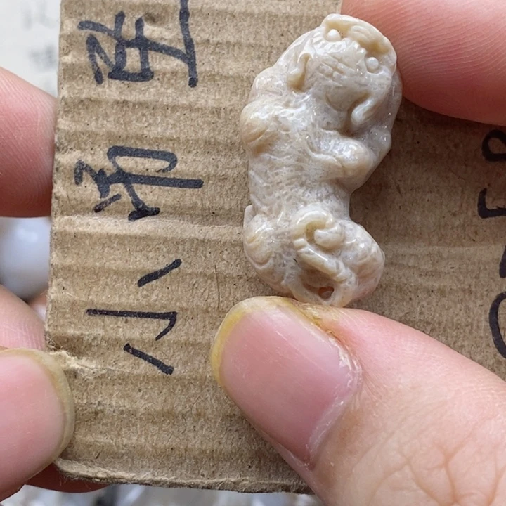 颈饰未镶嵌硅化珊瑚(珊瑚玉)十