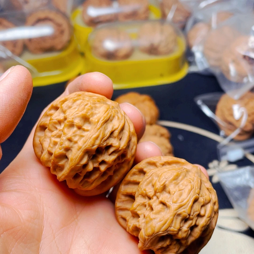 吊坠文玩核桃野狼狮子头