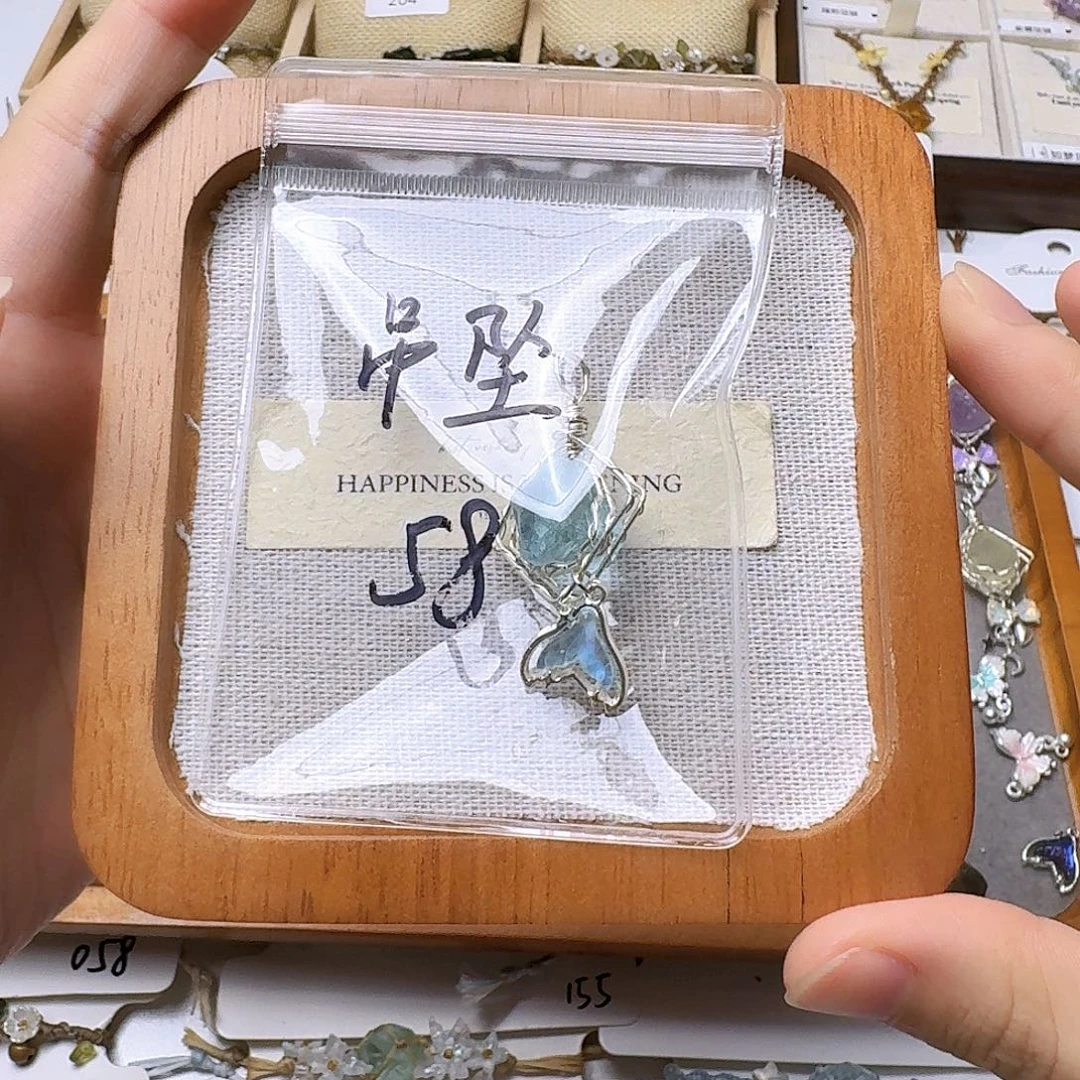 石英石纯铜锡合金纯铜58吊坠换032主石