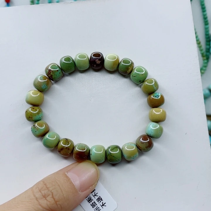 绿松石未镶嵌手链
