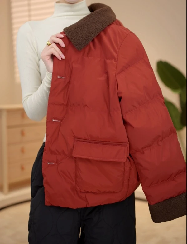 【MR】新年战袍|新年新款时尚休闲百搭气质保暖羽绒服