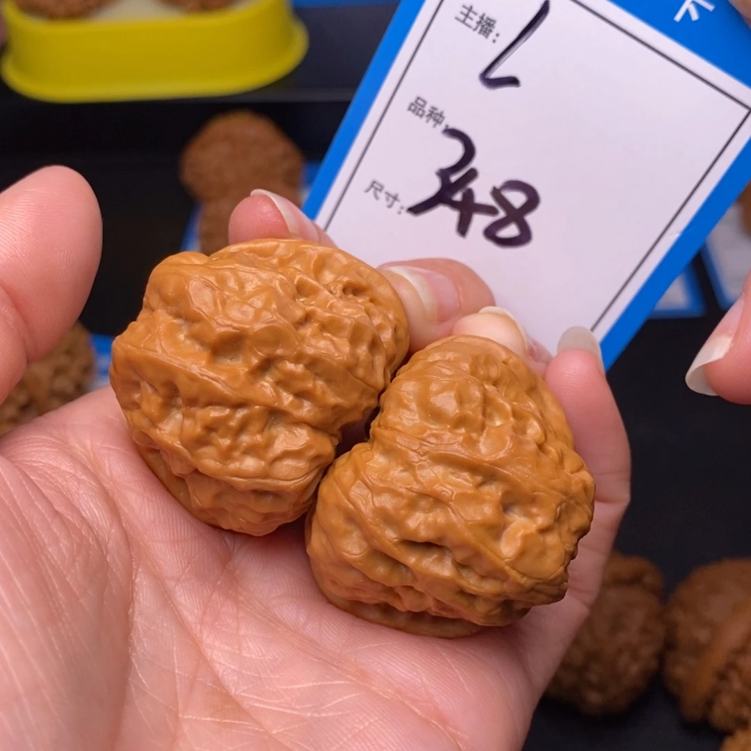 文玩核桃把件38蛤蟆头348