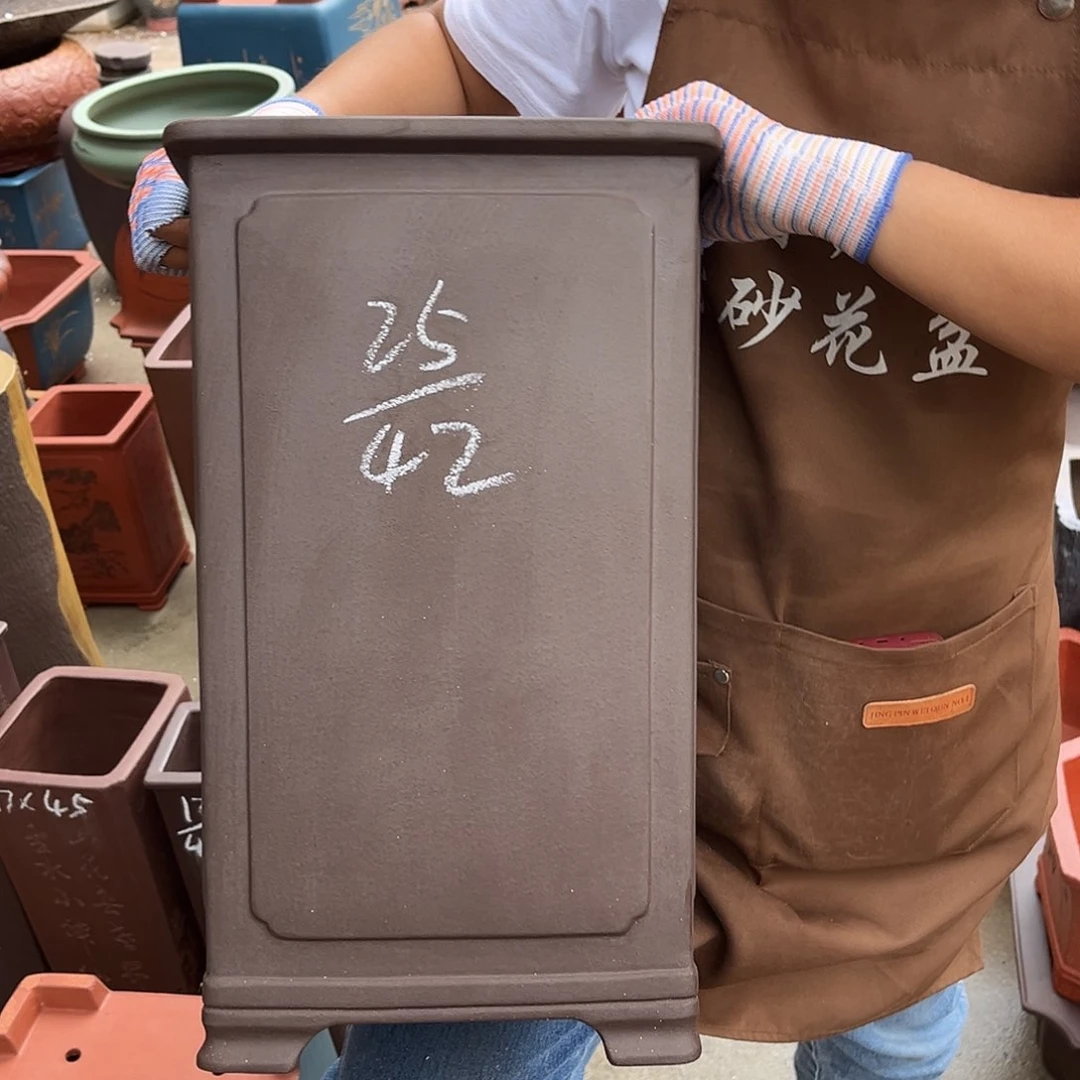 紫砂花盆盆景艺术