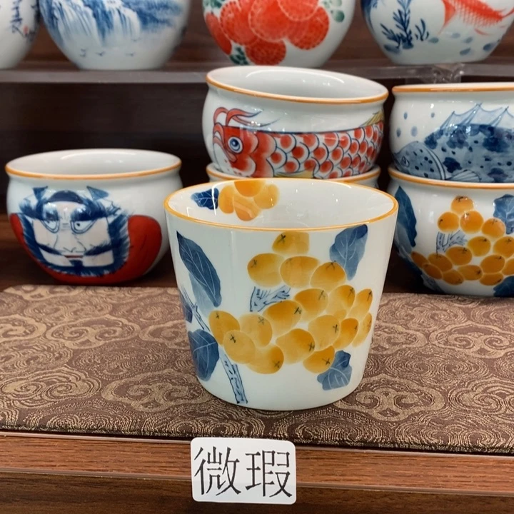 釉下老陶泥手工绘制