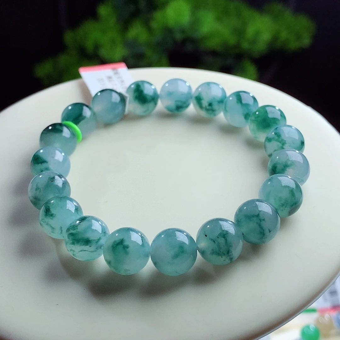 未镶嵌手串翡翠卡10mm