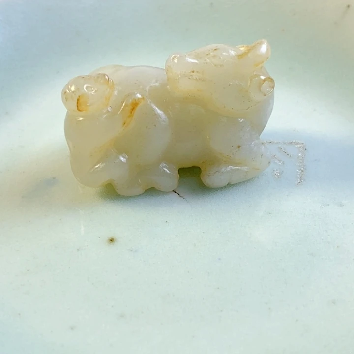 次***开茶室瓷盘上摆件挂件