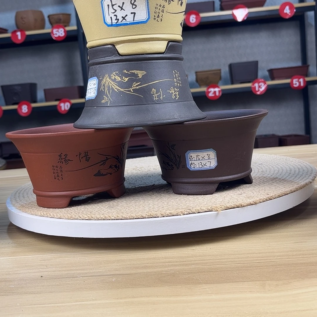 花盆紫砂紫砂花盆