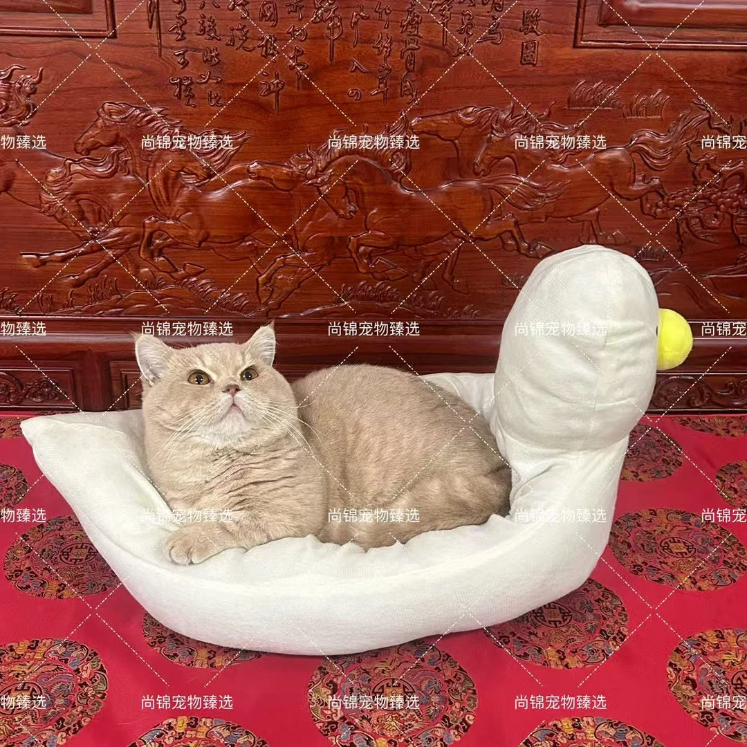 开心鸭猫窝，适用于中小型猫