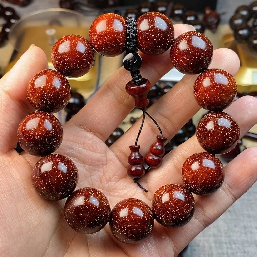 檀香紫檀（小叶紫檀）1.8泥料爆星