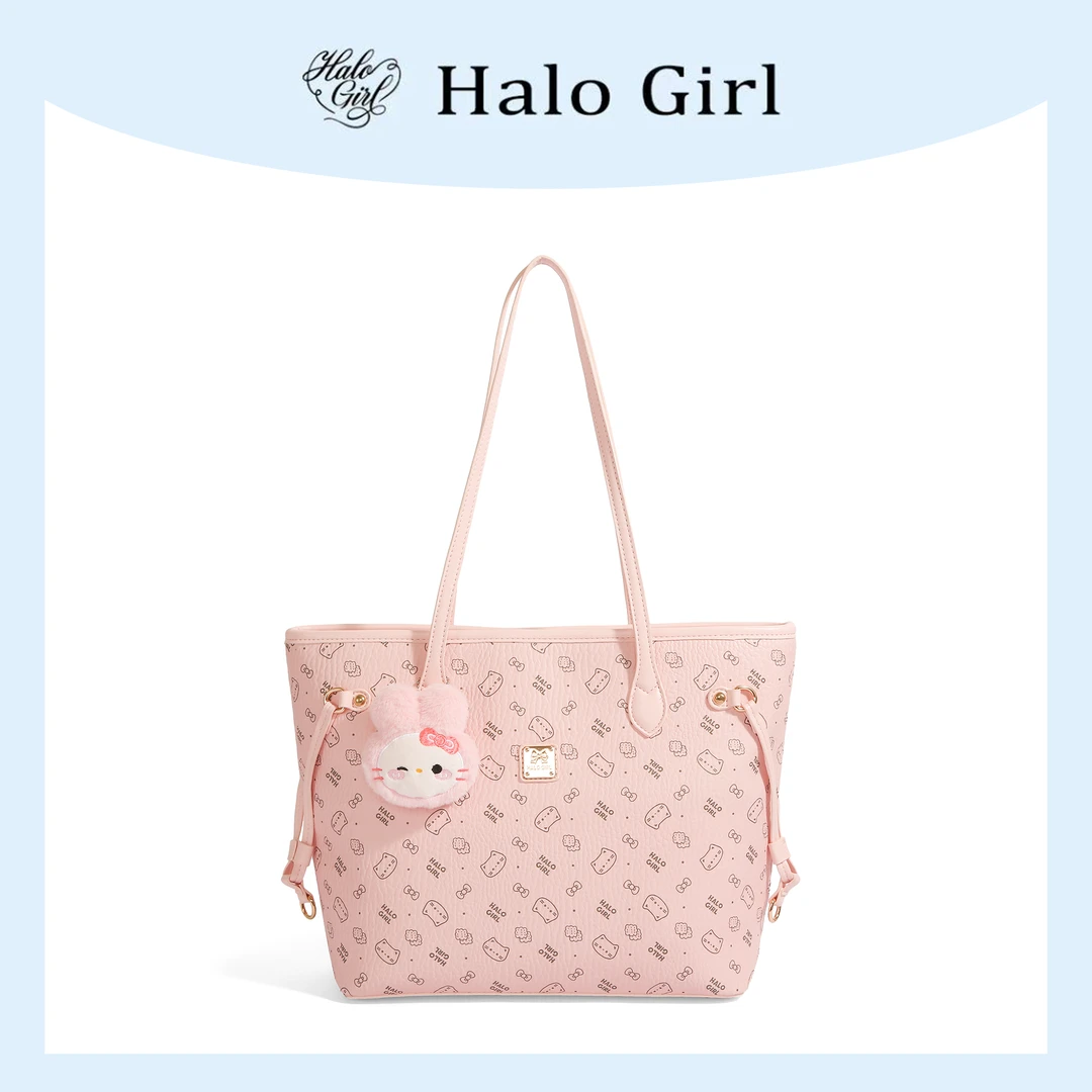 一张同学【长约32宽14高29单位厘米】时尚手提单肩包C7439粉