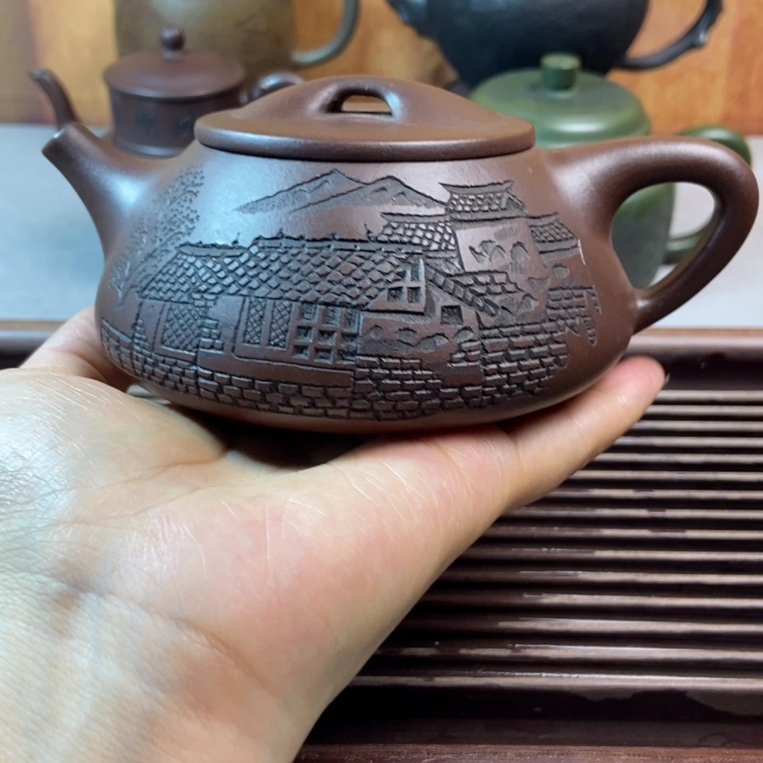 茶壶紫砂紫砂全手工定制