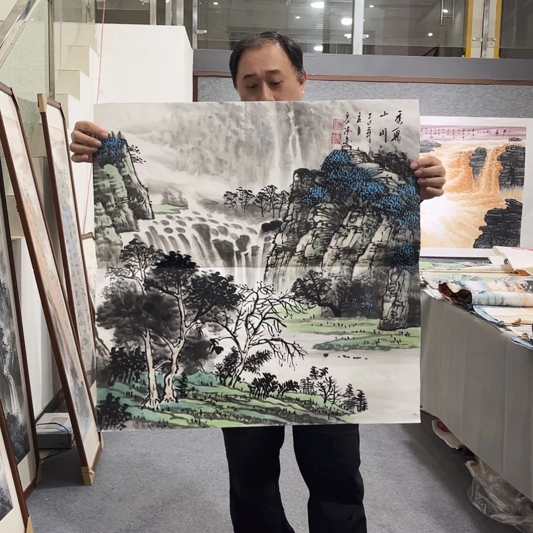 国画LT国画作品单幅任发