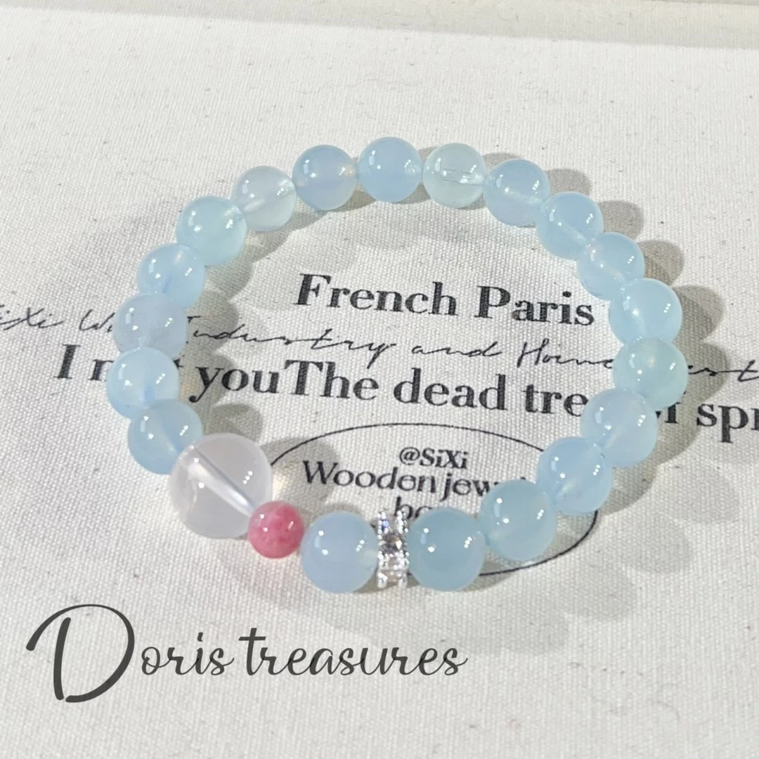 【丁达尔的梦】 H手链 精致百搭轻奢时尚简约手工