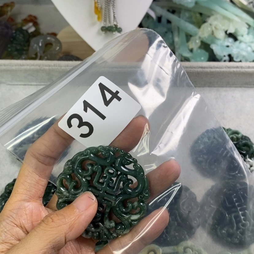 【闪购商品】岫玉发饰未镶嵌?*初