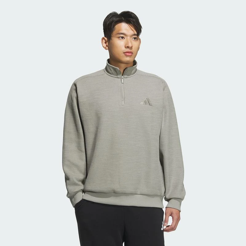 阿迪达斯 （adidas）男子M MH SWEAT半拉链运动休闲套头衫JY6950